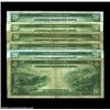 Image 2 : $110 in San Francisco Feds. There are five Twenties: Fr. 1008 Fine, Fr. 1010 Very Fine, Fr. 1011a (t