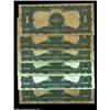 Image 2 : Six Black Eagles. Fr. 226a (two) Very Good and Very Fine, Fr. 230 Very Fine, Fr. 233 Fine and Fr. 23