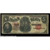 Image 5 : Four Pioneer Fives. Fr. 84 Choice Fine, Fr. 90 Very Good and 91 (two) Fine and Extremely Fine. 4 not