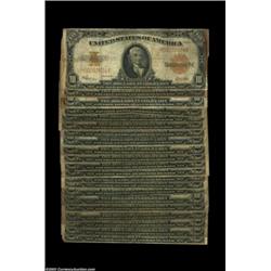 21 Fr. 1173s. Low grade to be sure, but very few with faults. Most are solid VG to Fine, with a few
