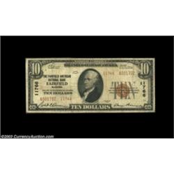 Fairfield, AL - $10 1929 Ty. 2 The Fairfield American NB Ch. # 11766Despite receiving its charter in