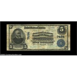 Sylacauga, AL - $5 1902 Plain Back Fr. 598 The Merchants & Planters NB Ch. # 7484An attractive large
