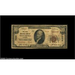 Wetumpka, AL - $10 1929 Ty. 2 The First NB Ch. # 7568A just plain rare note from the only bank in to