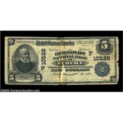 Eureka, CA - $5 1902 Plain Back Fr. 605 Humboldt NB Ch. # (P)10528This is a scarce large size-only b