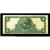 Image 2 : Healdsburg, CA - $5 1902 Plain Back Fr. 602 The First NB Ch. # 10184A nice grade example from a Sono