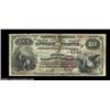 Image 1 : San Francisco, CA - $10 1882 Brown Back Fr. 484 The First NB Ch. # (P)1741About Fine, with a lightly