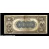 Image 2 : San Francisco, CA - $10 1882 Brown Back Fr. 484 The First NB Ch. # (P)1741About Fine, with a lightly