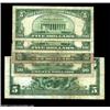 Image 2 : San Francisco, CA - $5 1902 Plain Back Fr. 601, $5 Ty. 1, $5 Ty. 2, $10 Ty. 1, $20 Ty. 1 Crocker Fir