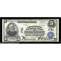 A  Pair of San Francisco Blue Seal Third ChartersSan Francisco, CA - $5 1902 Plain Back  Fr. 601 The