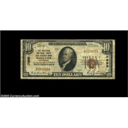 Whittier, CA - $10 1929 Ty. 1  The Whittier NT & SB Ch. # 7999The only bank in this small Los Angele