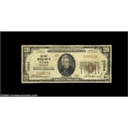 Yuma, CO - $20 1929 Ty. 1 First NB Ch. # 10093A very rare small size note from this one bank town in