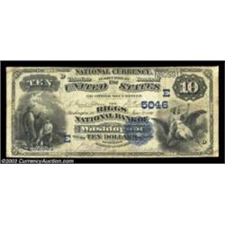 Washington, DC - $10 1882 Date Back Fr. 542 The Riggs NB Ch. # (E)5046The purple stamped signatures