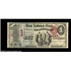 Image 1 : Farmer City, IL - $1 1875 Fr. 385 The First NB Ch. # 2156A lovely First Charter ace which is the sol