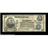 Image 1 : Lawrenceburg, IN - $5 1902 Plain Back Fr. 599 The Dearborn NB Ch. # (M)7909A scarce Lawrenceburg ban