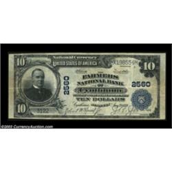 Cynthiana, KY - $10 1902 Plain Back Fr. 634 The Farmers NB Ch. # 2560An attractive large example wit