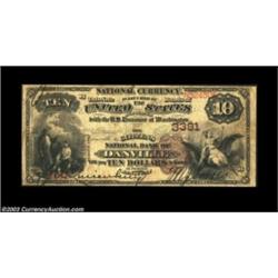 Danville, KY - $10 1882 Brown Back Fr. 482 The Citizens NB Ch. # 3381A decent pen signed Brown back