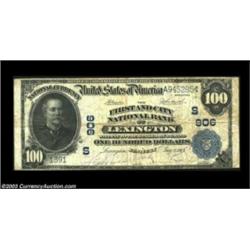 Lexington, KY - $100 1902 Date Back Fr. 695 First & City NB Ch. # (S)906One of only two Third Charte