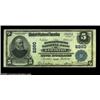 Image 1 : Lewiston, ME - $5 1902 Plain Back Fr. 605 The Manufacturers NB Ch. # 2260Evenly circulated Very Fine