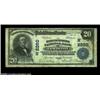 Image 1 : Lewiston, ME - $20 1902 Plain Back Fr. 657 The Manufacturers NB Ch. # (N)2260Variety with the region