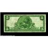 Image 2 : Portland, ME - $5 1902 Plain Back Fr. 598 The Canal NB Ch. # 941Very Fine or a bit better, with stro