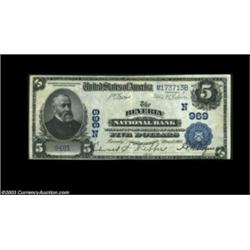 Beverly, MA - $5 1902 Date Back Fr. 590 The Beverly NB Ch. # (N)969A much above average specimen fro