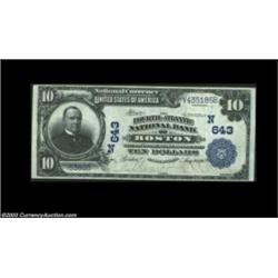 Boston, MA - $10 1902 Plain Back Fr. 628 The Fourth-Atlantic NB Ch. # (N)643A lovely example which i