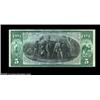 Image 2 : Boston, MA - $5 1875 Fr. 403 The Pacific NB Ch. # 2373A lovely note from a very rare Boston bank whi
