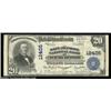 Image 1 : New Bedford, MA - $20 1902 Plain Back Fr. 661 The Safe Deposit NB Ch. # 12405A tough note to obtain