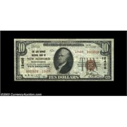 New Bedford, MA - $10 1929 Ty. 2 The Safe Deposit NB Ch. # 12405A very tough note, as this is one of