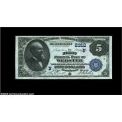 Webster, MA - $5 1882 Date Back Fr. 534 The First NB Ch. # (N)2312A really pretty Date Back which is