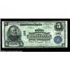 Image 1 : Westfield, MA - $5 1902 Plain Back Fr. 598 The First NB Ch. # 190Only two large notes from this bank