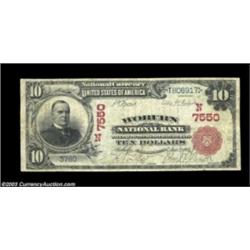 Woburn, MA - $10 1902 Red Seal Fr. 613 Woburn NB Ch. # (N)7550A most attractive Red Seal from this v