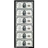 Image 1 : Cassopolis, MI - $5 1929 Ty. 1 The First NB Ch. # 1812 Uncut SheetA lovely uncut sheet that displays