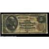 Image 1 : Paw Paw, MI - $5 1882 Brown Back Fr. 468 The First NB Ch. # 1521A great $5 Brown Back which combines
