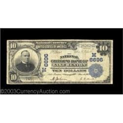 Lake Benton, MN - $10 1902 Plain Back Fr. 624 The National Citizens B Ch. # (M)6696A rare Lake Bento