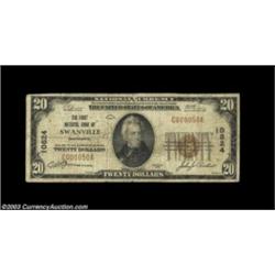 Swanville, MN - $20 1929 Ty. 1 The First NB Ch. # 10824A great note with a great name. The new Minne