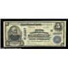 Image 1 : Two Harbors, MN - $5 1902 Plain Back Fr. 609 First NB Ch. # (M)12357A pleasing Fine example from the