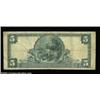 Image 2 : Two Harbors, MN - $5 1902 Plain Back Fr. 609 First NB Ch. # (M)12357A pleasing Fine example from the