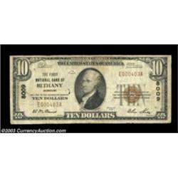 Bethany, MO - $10 1929 Ty. 1 The First NB Ch. # 8009A very scarce small size note from the only bank