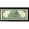 Image 2 : Jefferson City, MO - $5 1902 Plain Back Fr. 610 The Exchange NB Ch. # 13142This is a rather common b
