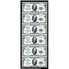 Image 1 : Saint Louis, MO - $10 1929 Ty. 1 The Boatmen's NB Ch. # 12916 Uncut SheetA nice serial number 14 unc