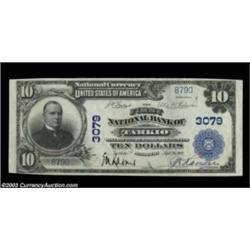 Tarkio, MO - $10 1902 Plain Back Fr. 624 The First NB Ch. # 3079A lovely note graded by CGA as Choic