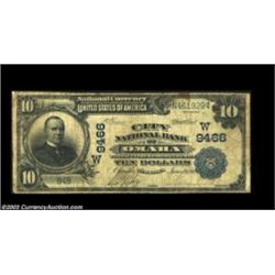 Omaha, NE - $10 1902 Date Back Fr. 618 City NB Ch. # (W)9466An excessively rare bank which issued Th