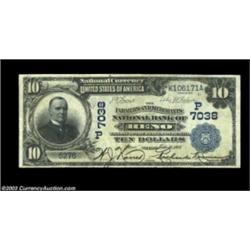 Reno, NV - $10 1902 Date Back Fr. 616 The Farmers & Merchants NB Ch. # (P)7038Simply because of grad