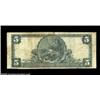 Image 2 : Gallup, NM - $5 1902 Plain Back Fr. 607 The First NB Ch. # (W)11900A nicer than normally seen large