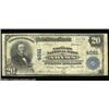 Image 1 : Adams, NY - $20 1902 Plain Back Fr. 652 The Farmers NB Ch. # 4061This piece is one of only seven lar