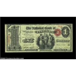 Fishkill, NY - $1 Original Fr. 380 The NB of Fishkill Ch. # 971A lovely and extremely rare note from