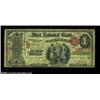 Image 1 : Geneva, NY - $1 Original Fr. 380 The First NB Ch. # 167First Charter notes only from this very rare