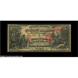Haverstraw, NY - $5 1875 Fr. 402 The NB of Haverstraw Ch. # 2229A new note to the census, one of now