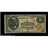 Image 1 : Haverstraw, NY - $5 1882 Brown Back Fr. 474 The NB of Haverstraw Ch. # (E)2229A very scarce type and